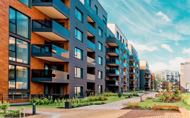 Modern residential apartments
